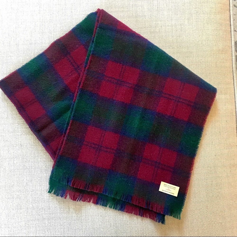 Ingles Buchan Tartan Scarf “Lindsay” 100% Wool